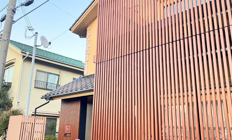 姫路市今宿で外部木部塗装1・藤原ペイント