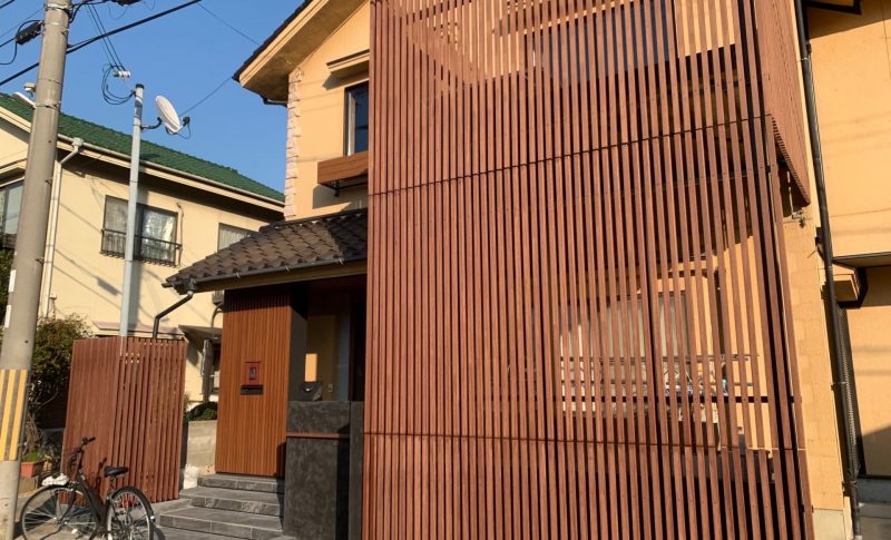 姫路市今宿で外部木部塗装2・藤原ペイント