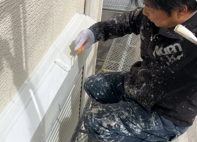 姫路市上大野で外壁塗装の鉄部錆び止めafter・藤原ペイント