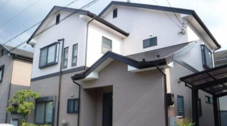 姫路市中心部で外壁塗装after1・藤原ペイント