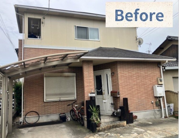 姫路市広畑区外壁塗装Before・藤原ペイント