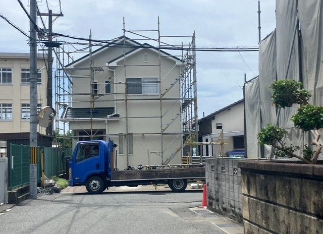 姫路市大津区で外壁塗装が完成・藤原ペイント